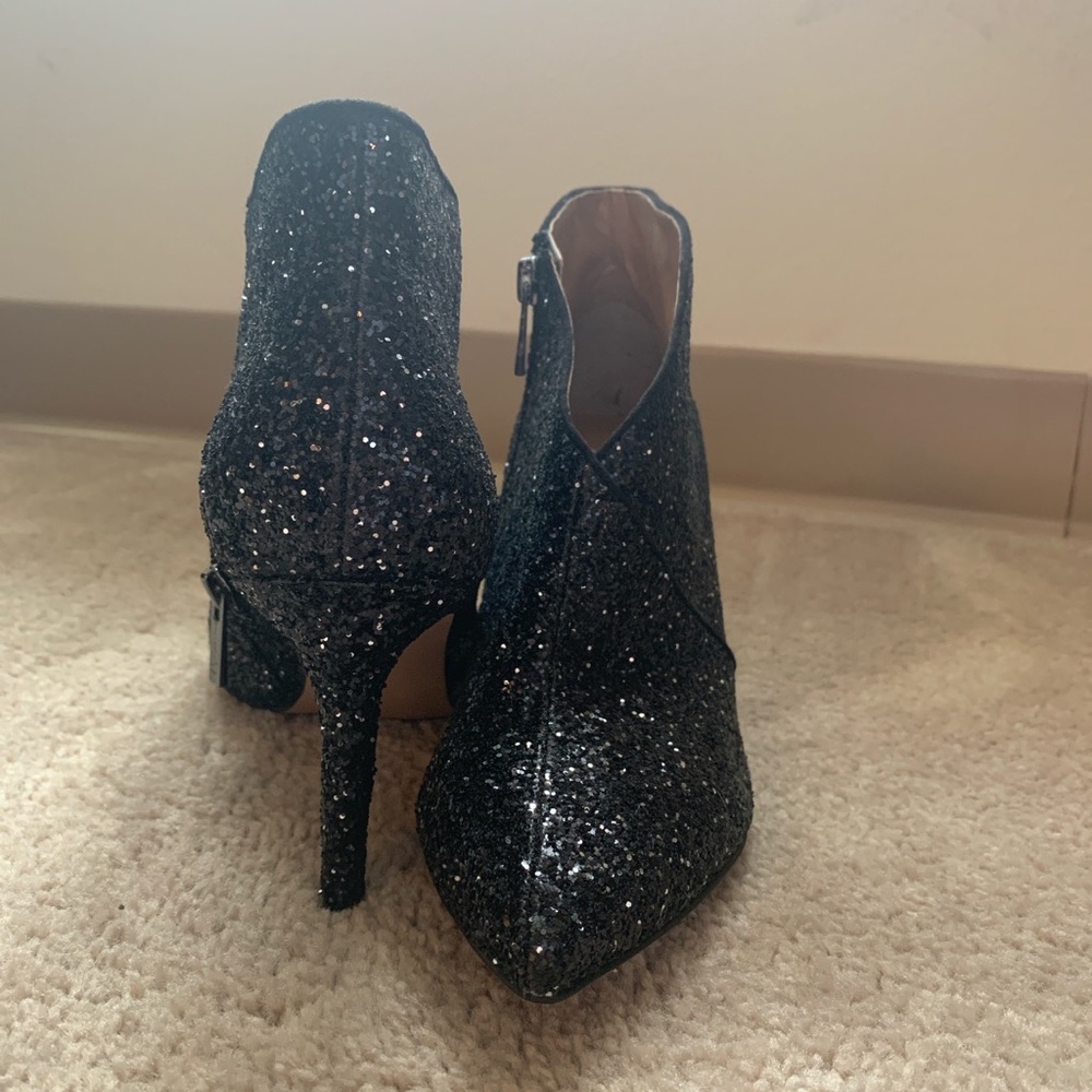 Jessica Simpson sparkle heeled booties